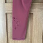 Zyia Active Berry Red Pear Moon Brilliant Hi-Rise 7/8 24" size 14-16 Photo 7