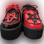 KILLSTAR  Black and Red Platform Shoes Photo 3