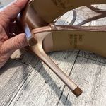 Italina  Rose Gold Slingback  Heels Lace Size 8.5M Elegant Party formal Photo 7