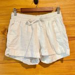 Old Navy  Linen Blend Mid Rise Pull On Short White Small S 3.5” 209712 Photo 1