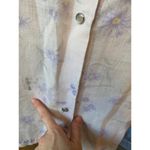 house dress frolicking dress floral eyelet lace collar Pink Size M Photo 2