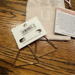 Uncommon James NWT  Chemistry Gold Triangle Earrings Photo 1