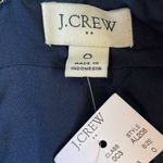 J.Crew  Navy Scalloped Pencil Skirt Photo 3