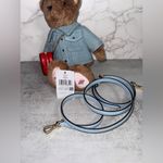 Kate Spade NWT  Katie Bear Denim 3D Teddy Bear Crossbody Bag Valentine's Day Photo 3