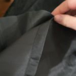 Alfani black suede novelty mini pieced bell shape skirt size 8 petite Photo 8