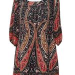 Skies Are Blue Paisley Shift Dress Photo 0