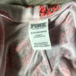 PINK - Victoria's Secret  Pink and Red Pajama Shorts with Ruffled Hem Photo 6