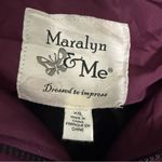 Maralyn & Me  Women's Zinfandel Faux Fur Trim Hooded‎ Puffer Coat Size XS Photo 2