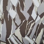 Attention NWT  Faux Wrap Dress Size Large – Abstract Print Short Sleeve Stretch Photo 6