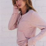 Free People Focus Zip Up Ballet Slipper Size Small Pink Photo 3