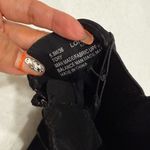 London Fog  Black Ankle Boots with Silver Accent Photo 5