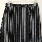 Urban Outfitters UO Ellie Striped Side Button Mini Skirt Photo 4