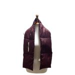 Aeropostale Puffer Neck Scarf Burgundy One Size Photo 9