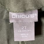 Chico's  Olive Green Cargo Pants Photo 2