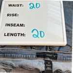 Venezia Vintage Knee Length Denim Jean Skirt Size 20 Blue Photo 3