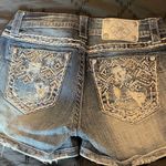 Miss Me  Women's Distressed Denim Shorts Photo 1
