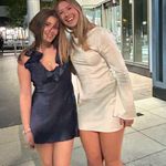 Princess Polly navy ruffle mini dress Photo 2