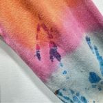 Urban Outfitters  Anthropologie Y2K Rainbow Tie Dye  Long Sleeve Top Size Small Photo 4