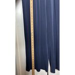 Michael Kors Women’s Mesh Cropped Flutter Sleeve Navy Jumpsuit Size Medium Photo 2