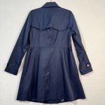 Ralph Lauren Double Breasted Water-Repellent Trench Coat Deep Navy Size Large Photo 1