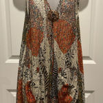 Boho Festival Tunic XL XXL Women's Sleeveless Lagenlook Art Wear Patchwork Hippy Photo 0