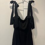 Francesca's Francesca’s black bow tie dress mini  Photo 1