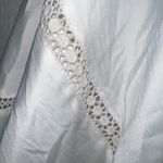 Free People  White Asymmetrical Wrap Blouse‎ Photo 3