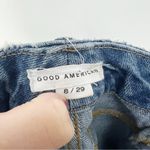 Good American  Good 90s Icon Straight Leg Jeans Blue952 Size 29 Photo 9