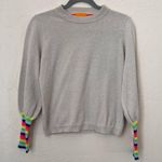 WISPR by Brodie rainbow cuff crewneck sweater size XS Photo 0