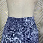 J. McLaughlin  Blue Speckle Dot Printed Pencil Skirt‎ Size US 6 Photo 1