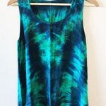 Teal Tie Dye Dress Multiple Photo 1
