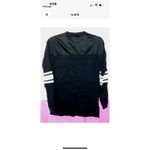 Victoria's Secret Pink Campus Mesh Tee Shirt Black Floral Neon Citrus Logo XS Photo 5