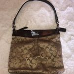 Coach Tan/ Brown Authentic  Handbag Photo 1