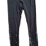 Kische Sequin Detail Black Leggings Size Small Photo 1