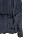 Cuddl Duds Top Womens XL Brown Terry Stretch Long Sleeve Blouse Photo 4