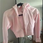 Lululemon Strawberry Milkshake Cropped Zip-Up Hoodie Photo 2