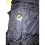 Faded Glory  Women's Snap Button Puffer Vest Jacket Size Large 12/14 Blue Photo 1