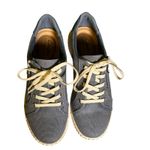 Clarks  Collection Lace Up Zip Caroline Echo Denim Blue Sneakers 5.5 M New Photo 1