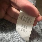 Babaton  cropped Gray Teddy Jacket size L wool old money cardigan Photo 5