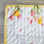 Nina Ricci Silk Cotton Scarf Bandana Yellow Photo 5