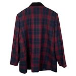Sag Harbor Vintage 90s Tartan Plaid Wool Blazer Women's Size 18W Holiday Red Photo 1