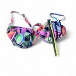 Wild Fable New Bralette Bikini Medium Green Tropical Photo 1
