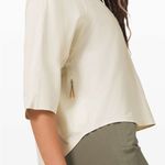 Sarala Shirt *lululemon lab in Antique White Photo 4