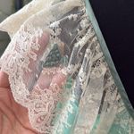 Vintage 60s/70s Claire Sandra Lucie Ann Lace Detail Green Maxi Nightgown Dress Photo 3