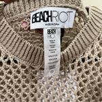 Beach Riot NWT  Womens Cotton Open Knit Long Sleeve Pullover Sweater Top Size S Photo 3