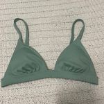 Target Green Triangle Swimsuit Top Photo 0