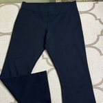 American Giant Women's Ponte Kick Flare Pant Pull on ankle pants, size 8 Black Photo 15