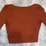 SheIn Long Sleeve Cropped Shirt Photo 2