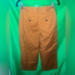 Madewell  Pleated Wide Leg Cropped Khaki Pants size 2 Photo 1