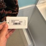 Carve Designs  Black and Red Floral swimsuit bikini Top size small! Photo 5